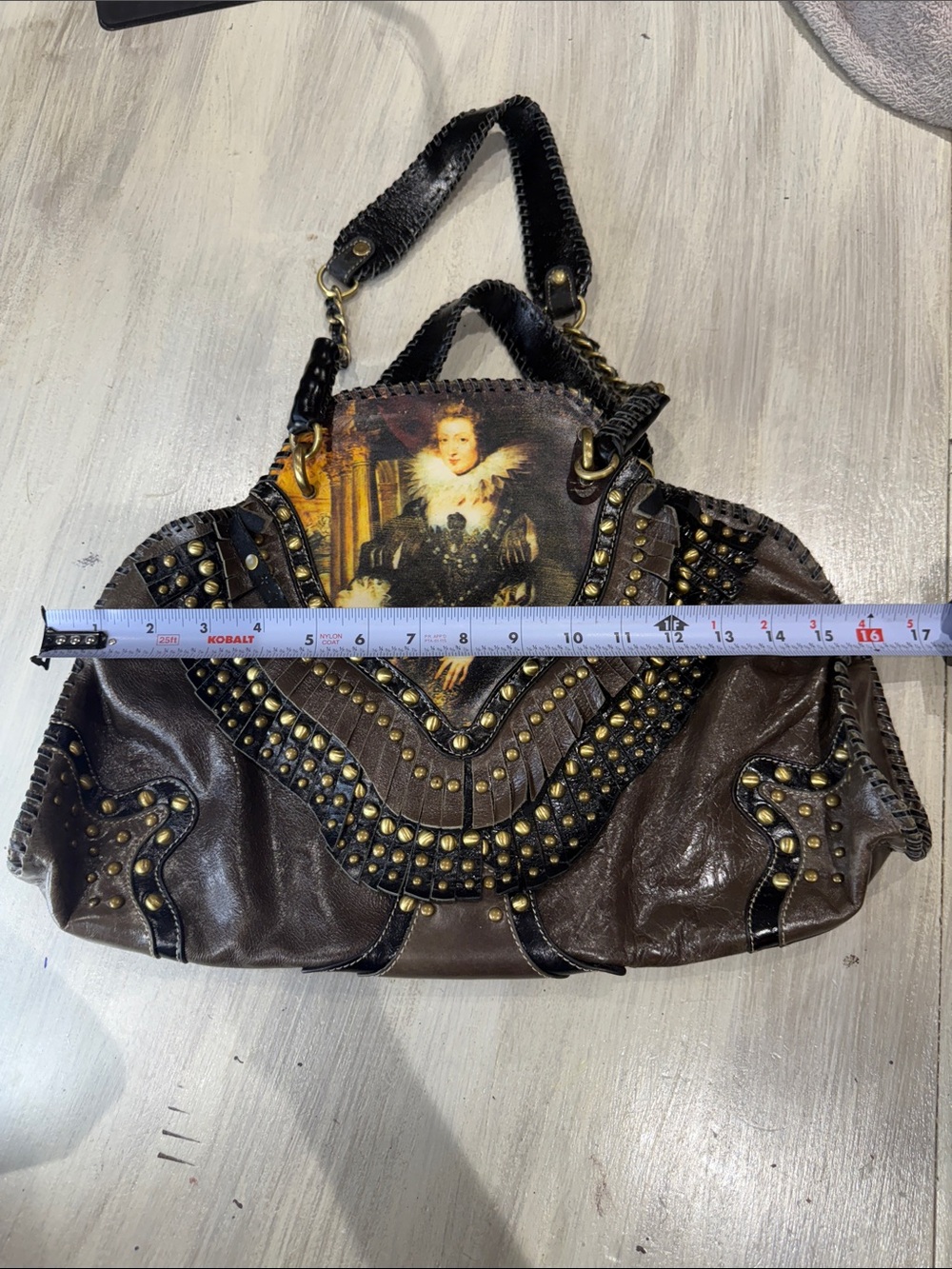 Sharif Artisan Series Limited Edition Renaissance Studded Handbag #98/200 COA - Picture 14 of 16
